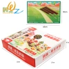 Wooden Meatball 3D Assembly Farm Accumulation wooden children's intelligence 3D Assembly Board toys for boys, babies and girls undefined